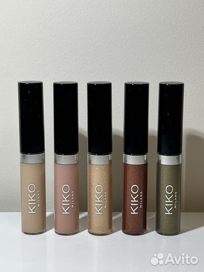 Жидкие тени для век Kiko Long Lasting