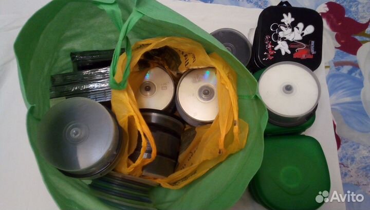 CD и DVD диски (новые)