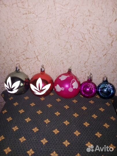 Ёлочные игрушки СССР