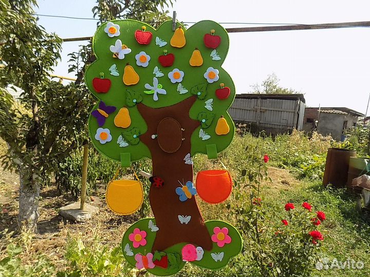 Развивающее панно Волшебное деревце