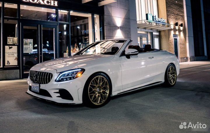 Кованые диски в стиле HRE Mercedes A205 R19