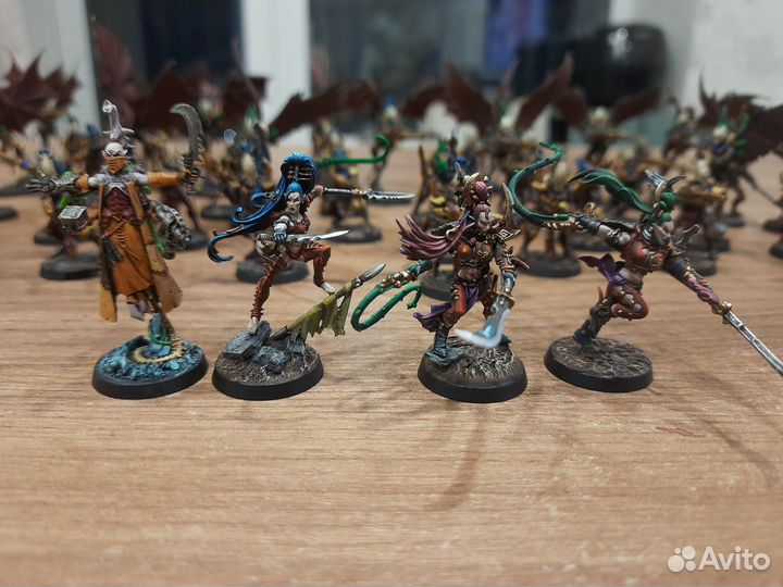 Warhammer 40000 миниатюры темных эльдар