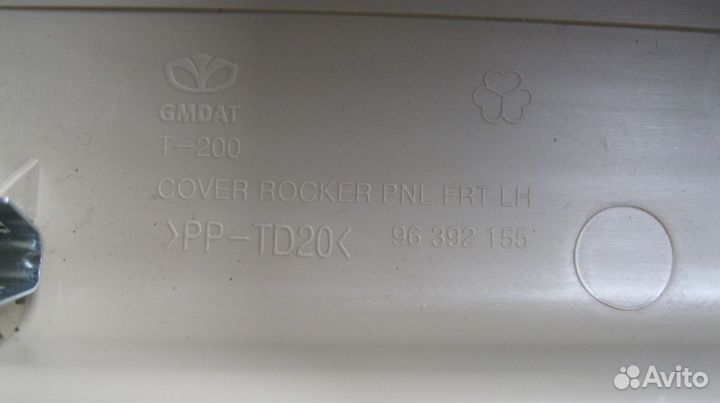 Накладка порога передняя левая Chevrolet Aveo T250