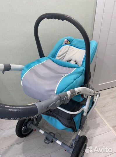 Коляска 3 в 1 verdi vango Экокожа+текстиль