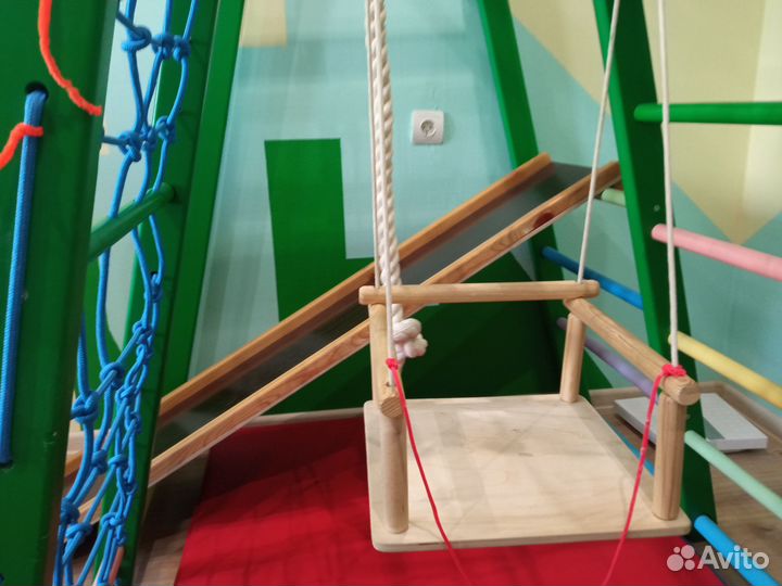 Детский спортивный комплекс для дома Теремок