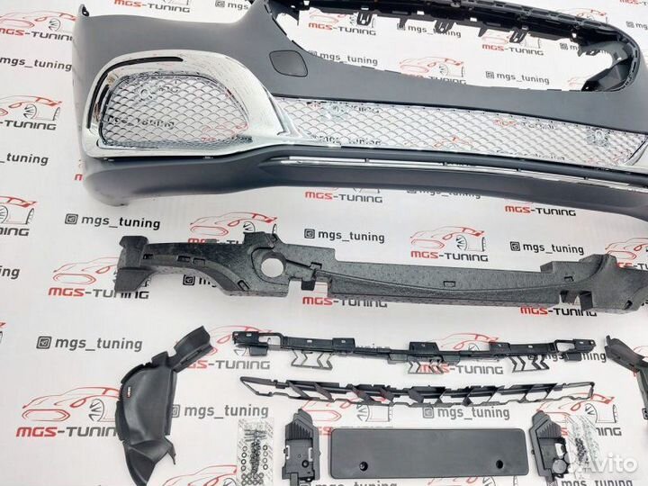 Передний бампер mercedes s-class w223 maybach