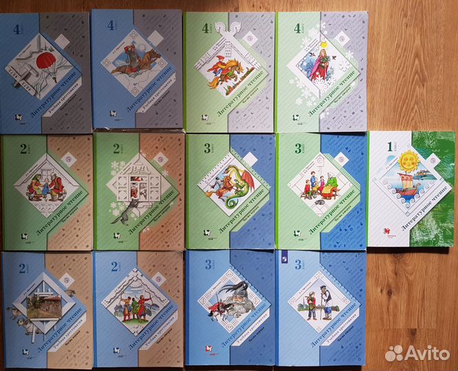 Литература, хрестоматия Ефросинина 1,2,3,4 класс