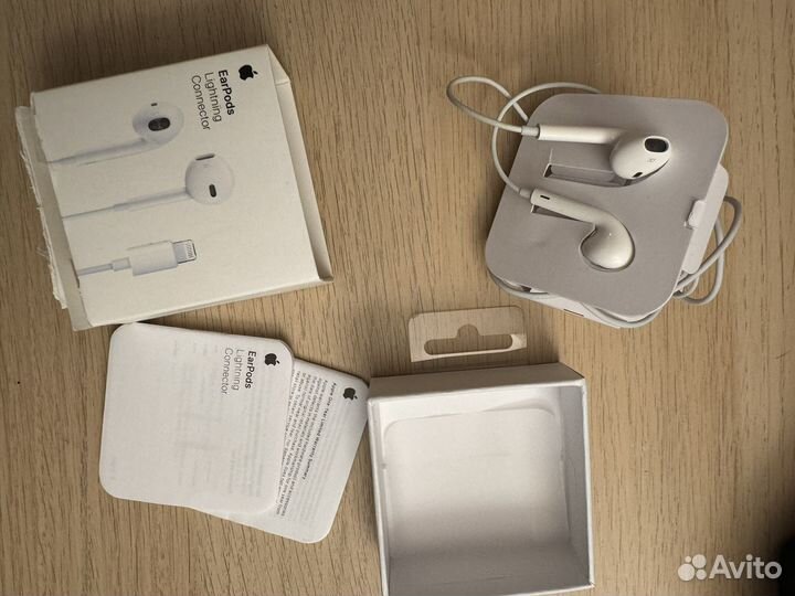 Наушники apple earpods lightning