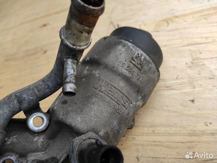 Корпус масляного фильтра A14NET Astra J Meriva B