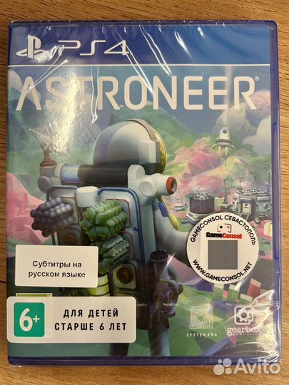 Astroneer диск для PS4 новый