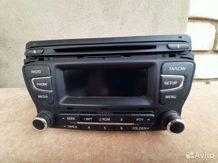 Магнитола штатная kia ceed