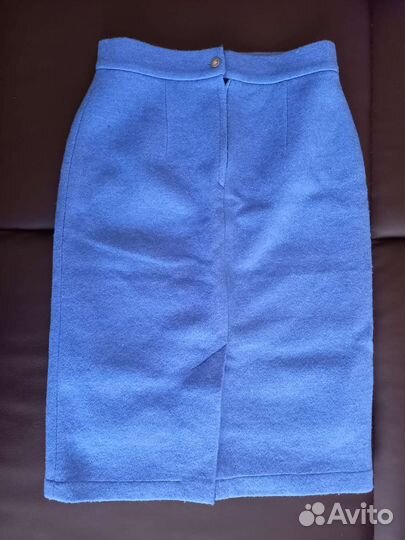 Юбка шерстяная deva moda 44 прямая