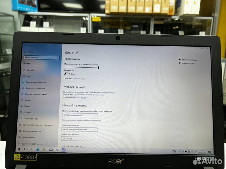Ноутбук Acer A315-21-65G4 AMD 2.4Ghz/ Ram 8Gb/ SSD