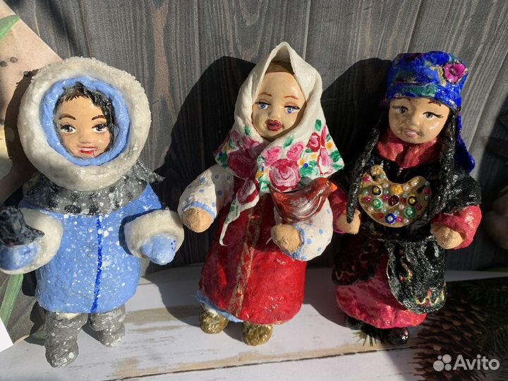 Ватная игрушка 