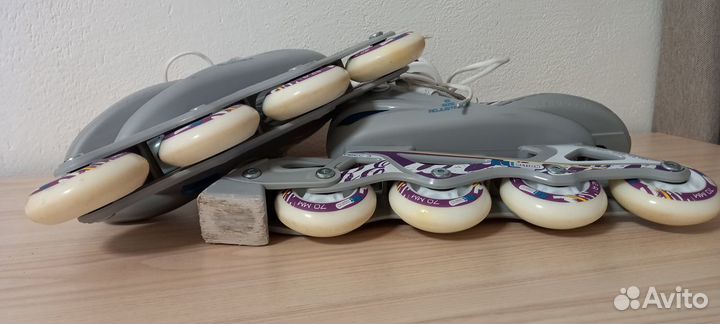 Детские раздвижные ролики Reaction Rainbow р.31-36