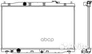 Радиатор сист. охл. Sakura 3211-8533 32118533