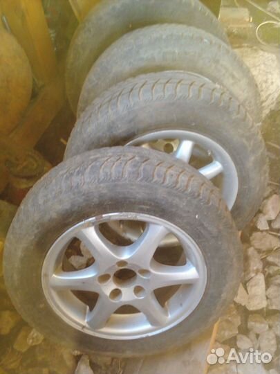 4 колеса volvo v70 на литых дисках
