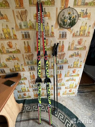 Беговые лыжи и палки