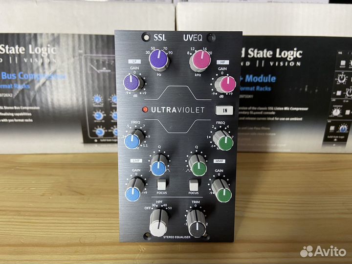 SSL 500 Series Ultraviolet Stereo EQ в Наличии