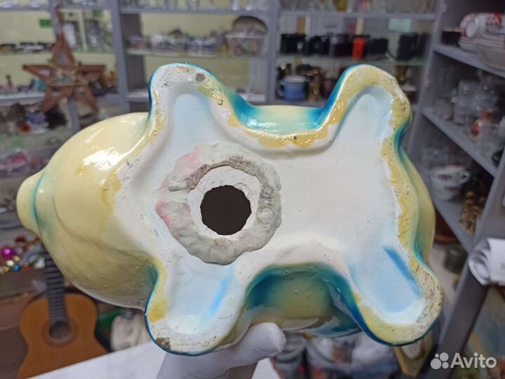 Копилка Фарфоровая Свинка Фарфор Сделано В СССР