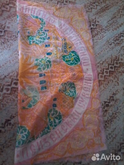 Платок женский Пензенский Сувенир,СССР
