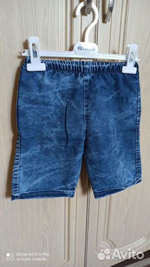 Джинсовые шорты для мальчика