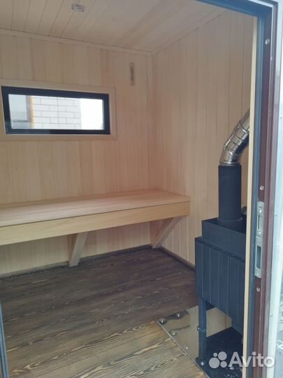 Прицеп дом на колёсах с баней
