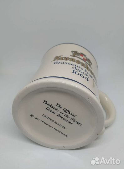 Пивная кружка Franklin Mint