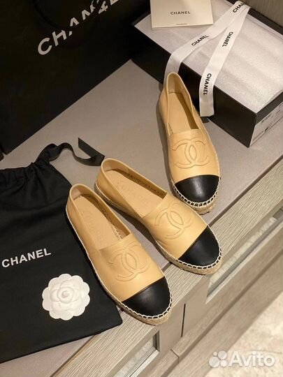 Эспадрильи женские Chanel