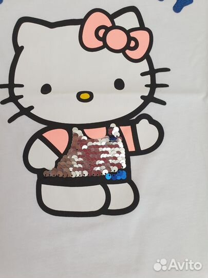 Футболка для девочки новая H&M Hello Kitty