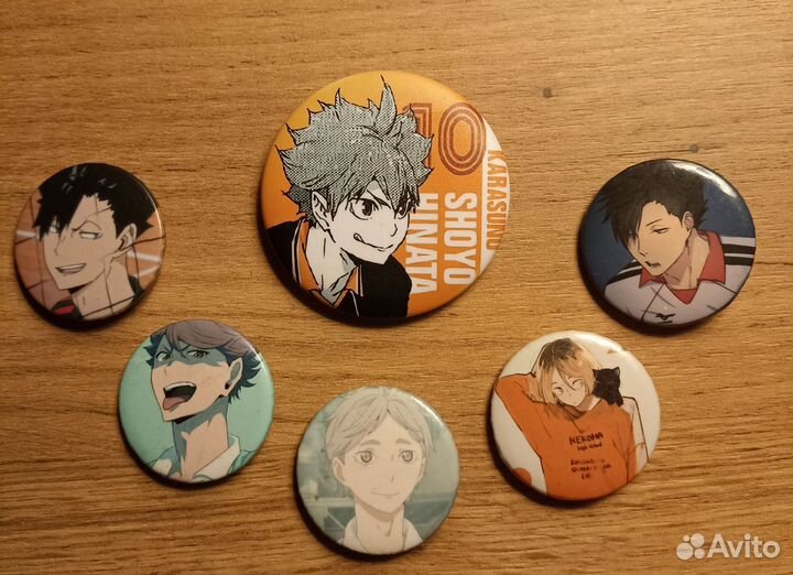 Аниме значки