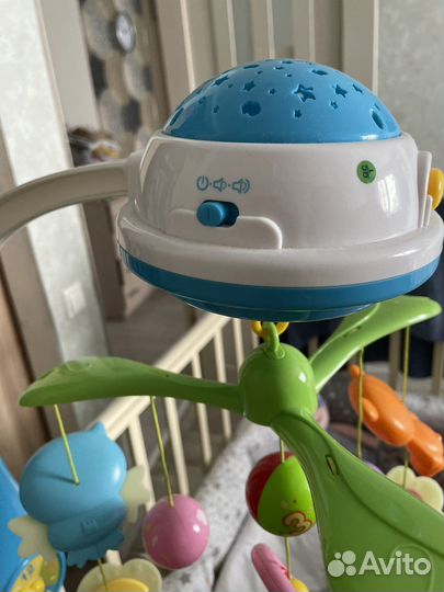 Мобиль на кроватку с проектором