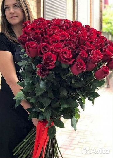Цветы розы букеты 25 31 35 51 101 251 Доставка