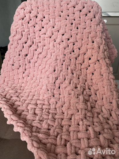 Мягкий плюшевый плед