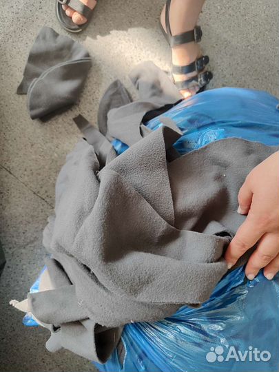 Обрезки флиса