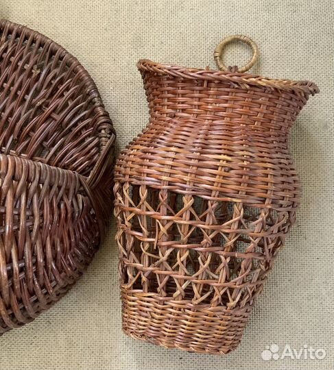 Плетеные емкости