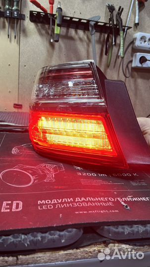 Ремонт задних фонарей Camry 55