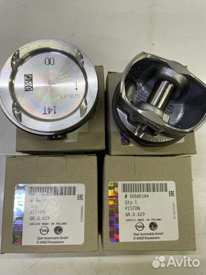 Поршень в сборе A14NET Опель Астра, Мокка