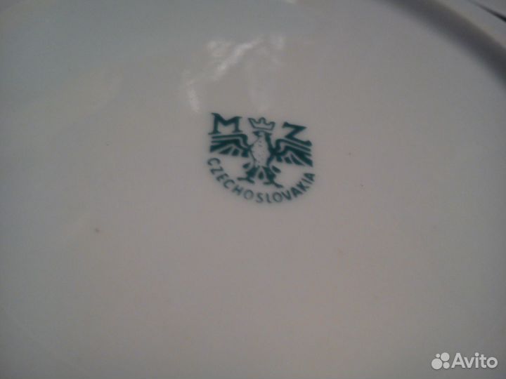 Тарелки от чайного сервиза Чехословакия (Bohemia)