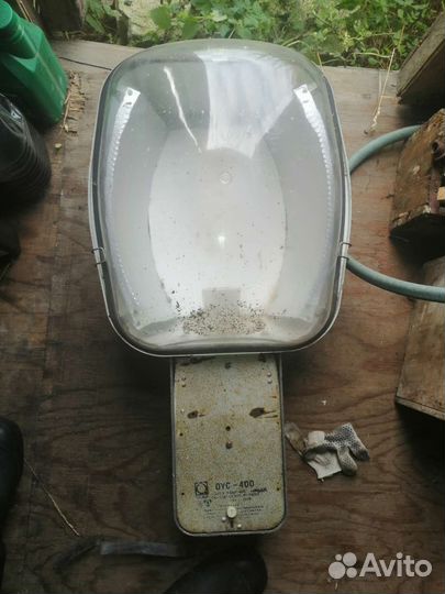 Фонарь уличный на столб