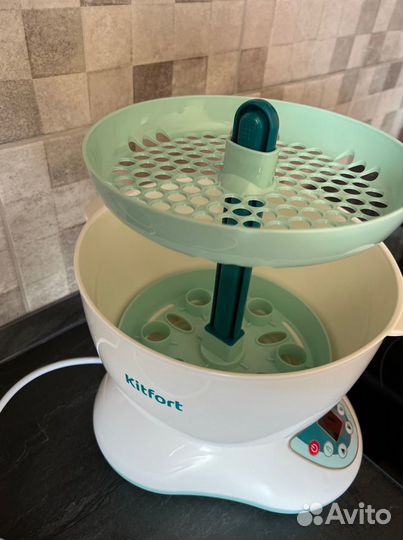 Подогреватель-стерилизатор Kitfort, кт-2312, белый