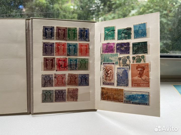 Марки Индия,винтаж