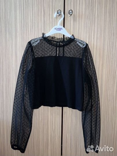 Стильная нарядная блузка для девочки 140-146р