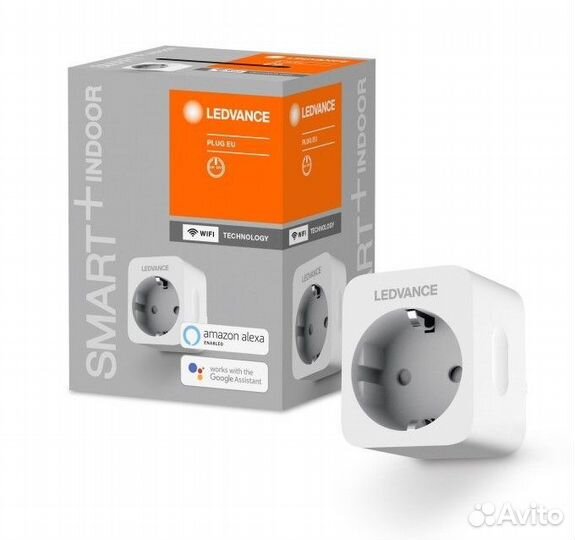 Штепесельная вилка с умной розеткой smart ledvance