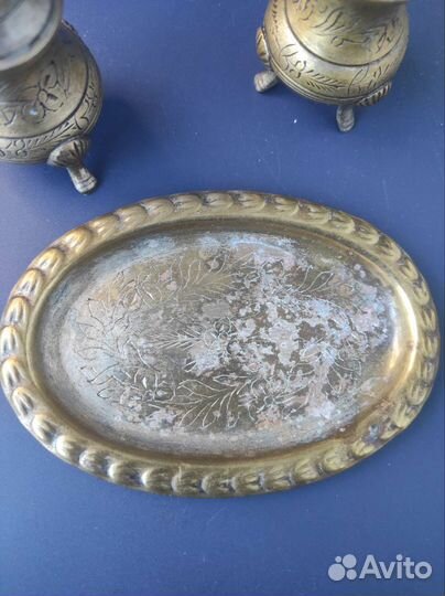 Набор для специй индия латунь