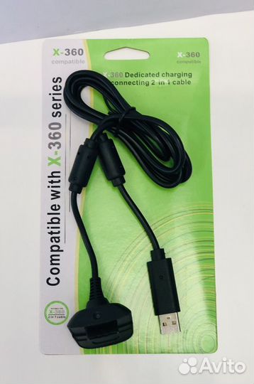 Зарядный кабель для геймпада XBox 360