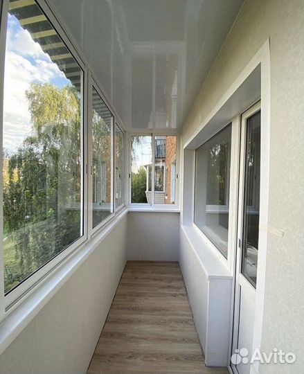 Пвх/AL остекление лоджий/балконов под ключ