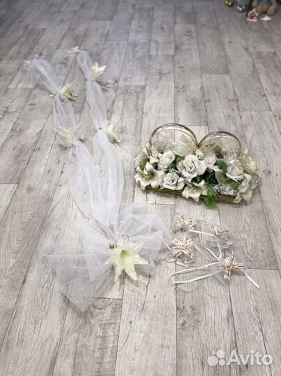 Свадебные украшения на машину(прокат)