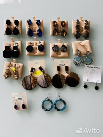 Серьги. Бижутерия