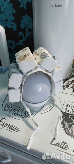 Шлем чепчик каска для купания